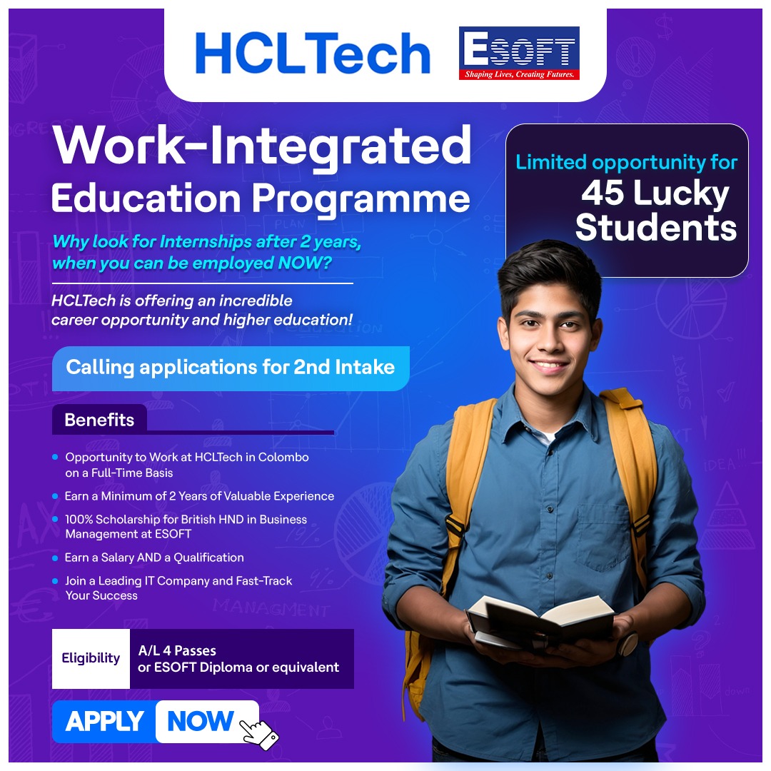 HCLTechBee Programme | ESOFT Metro Campus